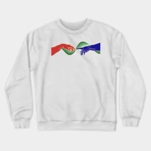 Creation of Adam Crewneck Sweatshirt